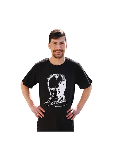Road Life Atatürk Baskılı T-shirt