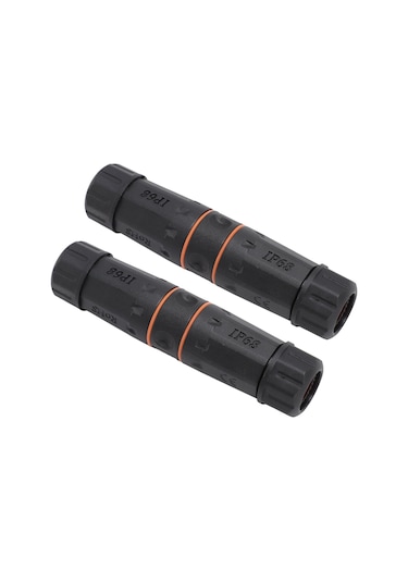 Fosenze Ip68 Su Ve Toz Dayanıklı Cat6a Rj45 Feme-feme Ethernet Koppleri, Dış Mekan İçin 2 Adet M23 Port, 250mhz, Cat5/cat5e/cat6 Uyumlu