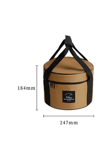 Suntek Büyük Kapasiteli Kamp Çantası Portatif Aşınmaya Haki