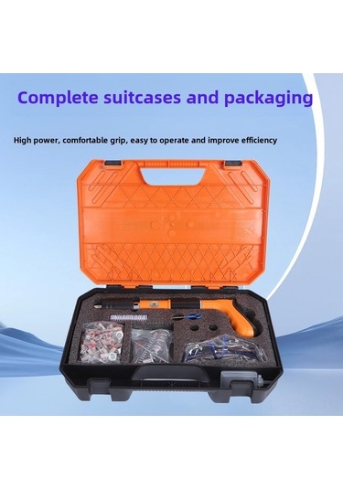 Tongxida Mini Çivi Atıcı - Tavan Montajı, Pencere Güvenliği İçin 0.57kg Hafif Tasarım + 50 Çivi Seti