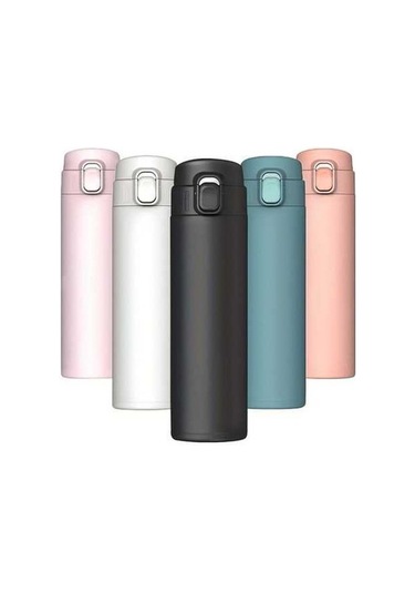 Besthome1 Termos, Paslanmaz Çelik Yalıtımlı Su Şişeleri, Seyahat Termosları, Sıcak Ve Soğuk İçecekler İçin Kırmızı Pembe