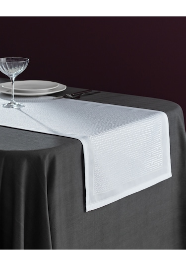 Madame Coco Bourdon Runner - Beyaz - 45x160 Cm 8684427113875 Beyaz