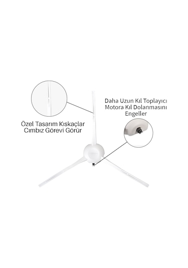 Srfn Ticaret Xiaomi Uyumlu Vacuum Mop 2 Stytj03zhm Filtre Seti 4 Parça