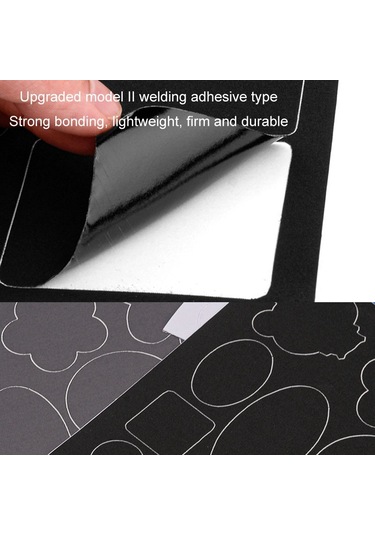 Kendinden Yapışkanlı Aşağı Ceket Yama Çıkartmaları Naylon Kumaş Çıkartmalar Dikişsiz Giysi Onarım Deliği Çıkartmaları, Stil: D Model No. 2