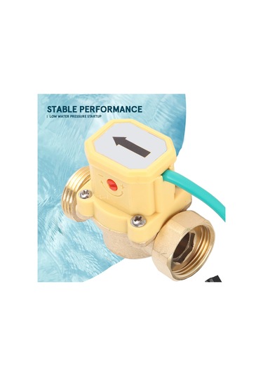Skycity 220v G3/4-g3/4 Akış Kontrolü, Su Pompa Otomatik Açma-kapama, Düşük Basınçta Başlatma, 70 C Isı Dayanıklı