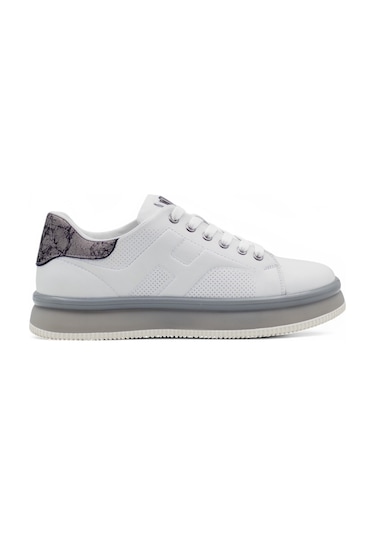 Voyager M030 Erkek Hakiki Deri Sneaker Beyaz