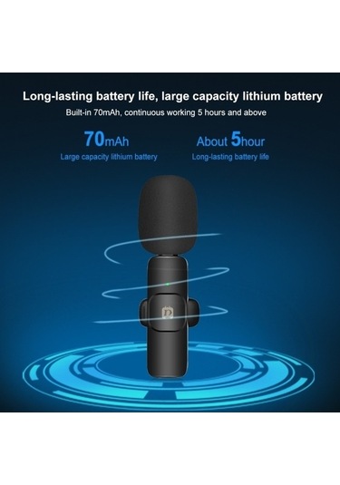 Wondernest İphone Uyumlu/ipad İçin Puluz K. Yankı Azaltma Mikrofonlar