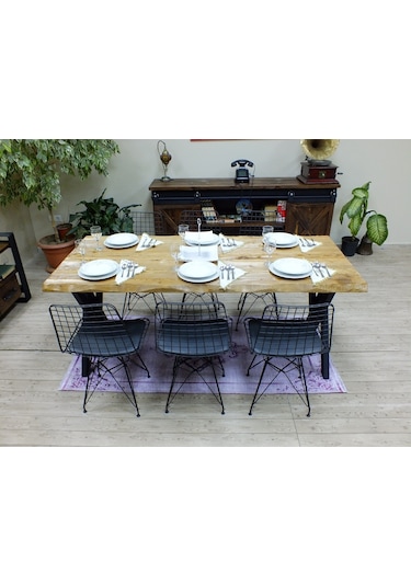 Ntconcept Ntconcept Masif Ağaç Yemek Masası (278325478)