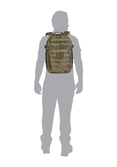 5.11 Rush 12 2.0 Sırt Çantası 24 Lt ( Siyah ) Çok Renkli