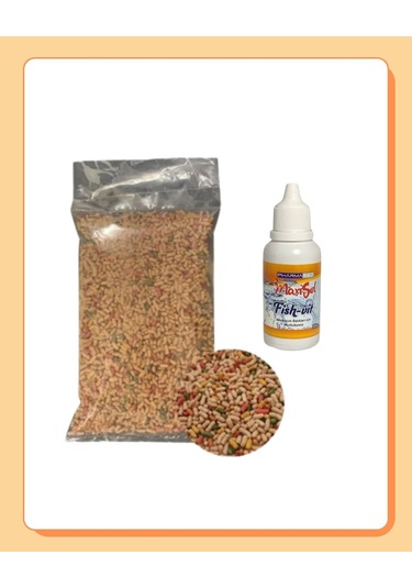 Pond Stick Karışık Japon Balığı Yemi 250gr + Fish-vit Balık Vitamini