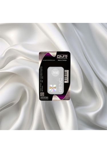 Leva Gold 50 Gr Gmr Gümüş Külçe