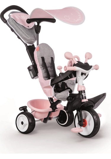 Smoby Baby Driver Comfort 3'ü1 Arada Bisiklet Seti - Pembe 741501