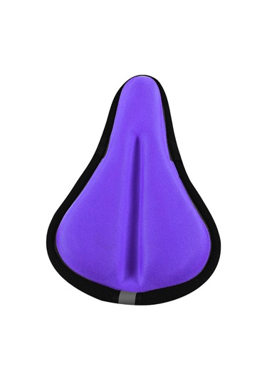 Homyl Çocuk Bisikleti Koltuk Minderi Kılıfı Hafızalı Mor