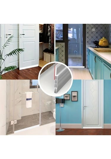 Hightower 1 Adet Yapışkanlı Kapı Rüzgarlığı: Evinizi Serin Ve Hava Akımından Korur Kahverengi Diğer