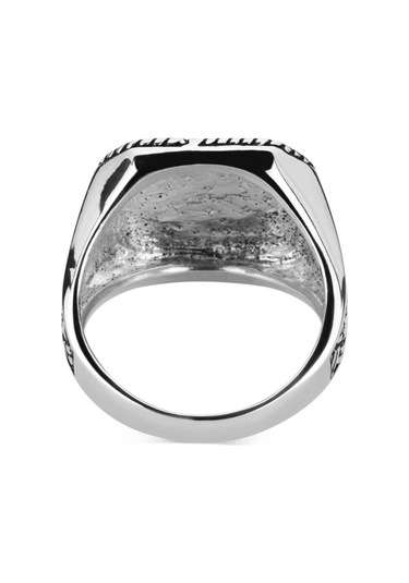 Hasır Örgü Tasarım 925 Ayar Gümüş Yüzük