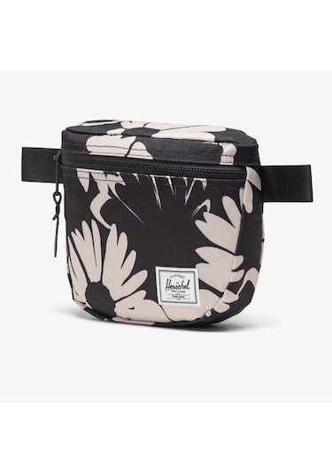 Herschel Settlement Flowers Unisex Siyah Bel Çantası 11409 Siyah