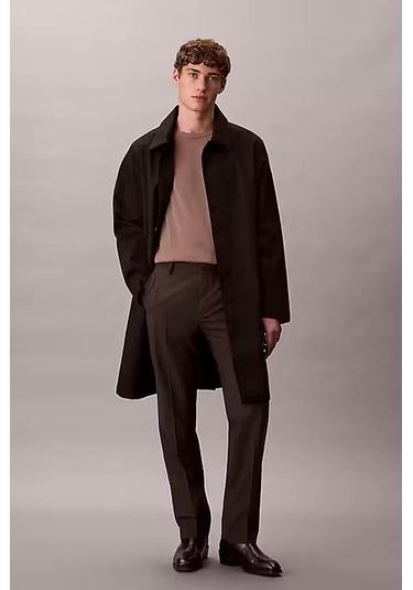 Erkek Regular Fit Merinos Yünü Triko Kazak - Vizon Taupe Tone