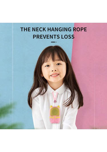 Jokmae 4 Yaş+ Çocuklar İçin Müzikli Çift Yönlü İletişim Cihazı Pembe+mavi - 500-1000m Mesafe, Bluetooth Hoparlör, 10 Saat Konuşma