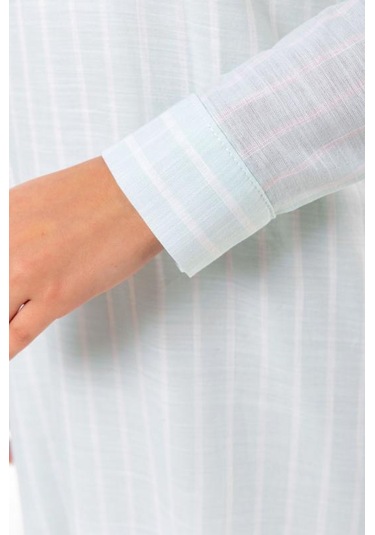 Pastelastore Neva Kadın Elbise Maxi Boy 1020-1 Açık Mint