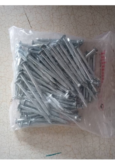 8 CM Lik Çelik Çivi - Beton Çivisi - ( 1 Pkt-100 Adet )