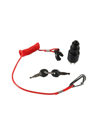 A6630 Brp Johnson Evinrude İçin Kordonlu Yan Kontrol Kontak Anahtarı Anahtarı 5005801