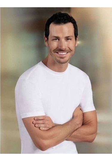 Kısa Kol O Yaka Atlet E004 Siyah