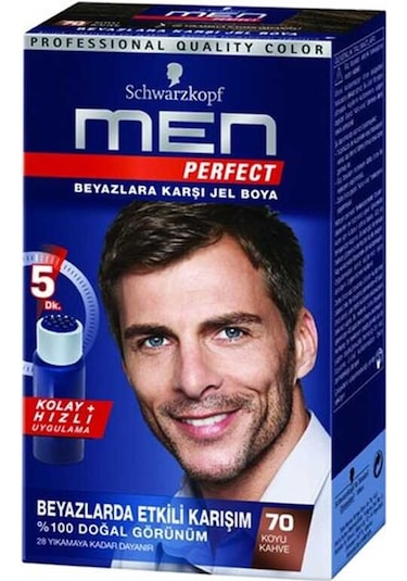 Men Perfect Koyu Kahve 70 Numara 40 Ml