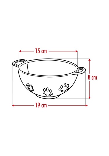 Akrilik Siyah Mini Pirinç Süzgeçi & Bakliyat Süzgeçi 3 Su Bardağı Ölçülü Diğer