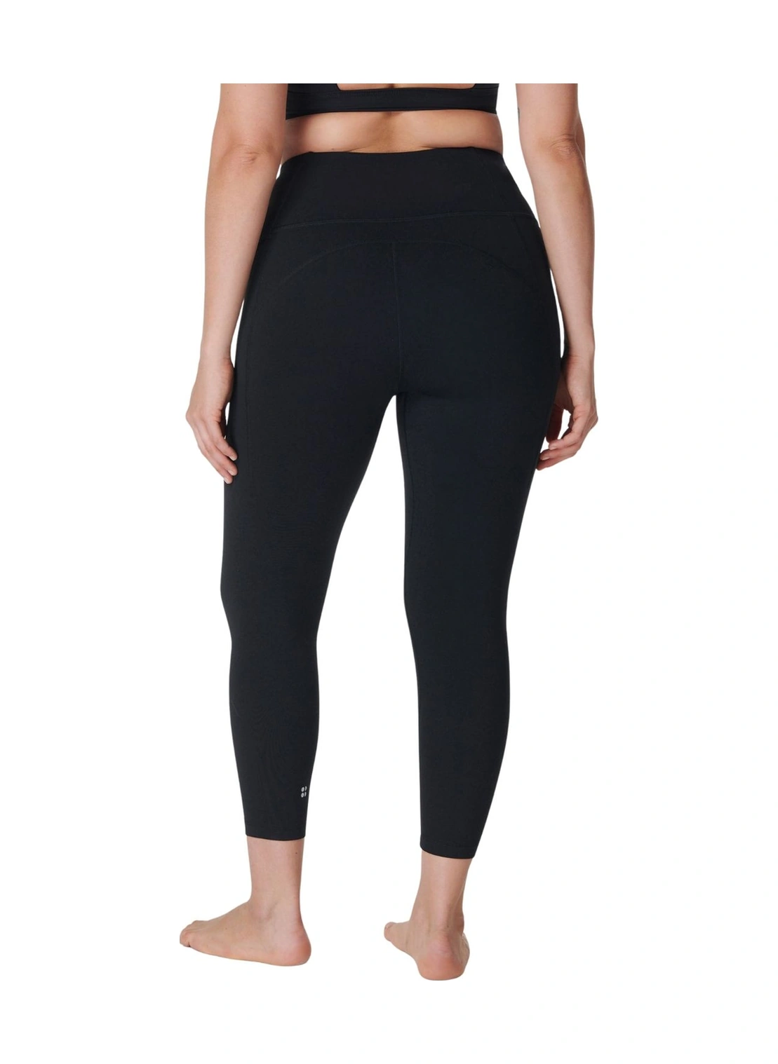 Sweaty Betty Sweaty Betty Super Soft 7/8 Yoga Kadın Kırmızı Yoga Tayt Blk SiYAH