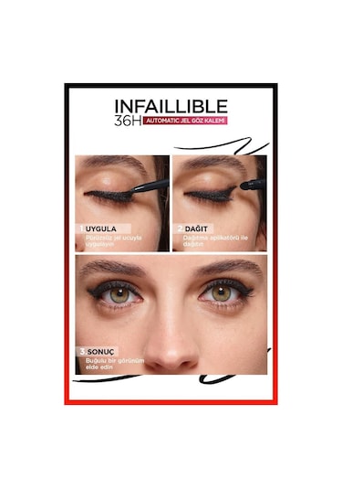 L'Oréal Paris Automatic Jel Infaillible Göz Kalemi 12 Bronzed Espresso