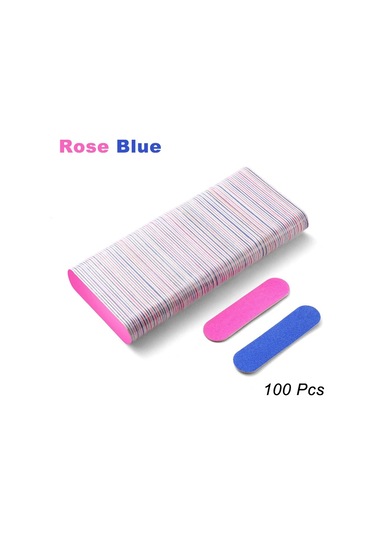 100 Adet Çift Taraflı Ahşap Tırnak Dosyaları Tek Kullanımlık Mini Ahşap Dosya Zımpara Tahtası Renkli Zımpara Taşlama Parlatma Manikür Araçları Açık Sarı