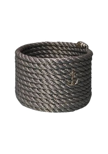 Mini Havlu Sepeti (Yuvarlak) | Gri