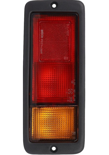 Reedark Mitsubishi Pajero 1992-1999 Montero 1992-1995 Arka Fener Sol-sağ Seti Mb124963 Mb124964 Plastik Kırmızı-siyah Kolay Kurulum