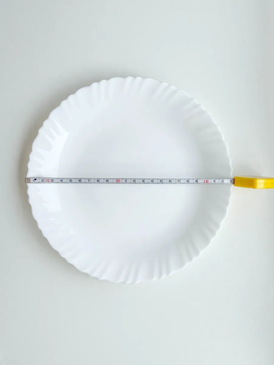 Prıma Collectıon La Dame Blanche 23 Cm 6'lı Yemek Tabağı Seti 316067956 Beyaz