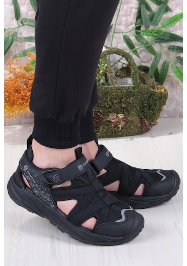 Hammer Jack 24813 Crımson Rahat Esnek Orijinal Ürün Outdoor Erkek Sandalet Siyah