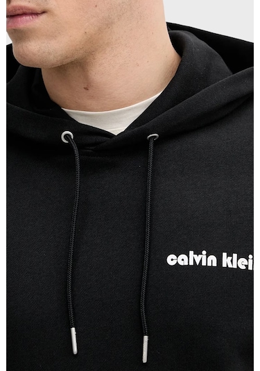 Calvin Klein Erkek Sweat Lv04rc293g Ub1 Siyah Siyah
