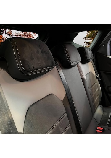 Renault Duster Uyumlu Araca Özel Oto Koltuk Kılıfı 158502 Deri Siyah