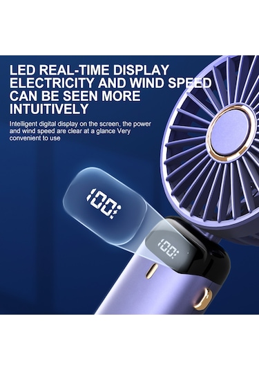 Hallow C13050P Mini Taşınabilir Şarj Edilebilir El Vantilatör