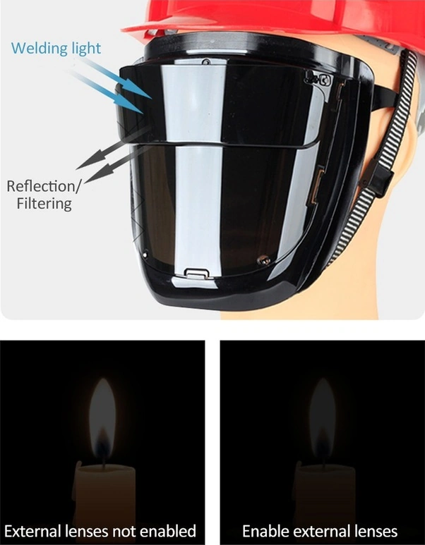 Tongxida 90 Katlanabilir Dayanıklı Kaynak Maskesi, 100 Korumalı, Hafif Ve Güvenli Yöntem