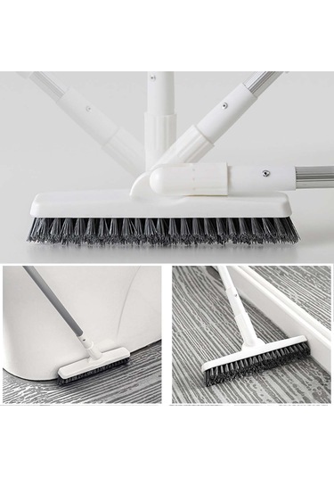 Uzun Saplı Silecek Sert Kıl Zemin Silecek Sihirli Zemin Fırçası