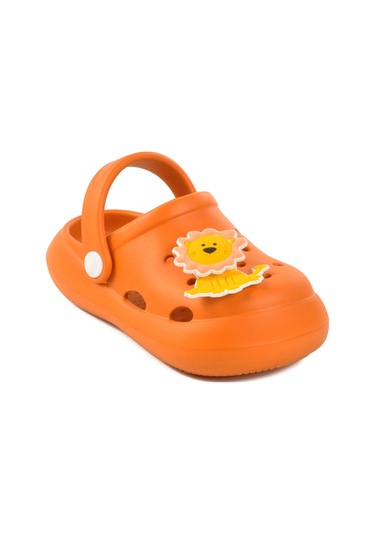 Turuncu Kız Çocuk Sabo Terlik Yumurcak P Turuncu