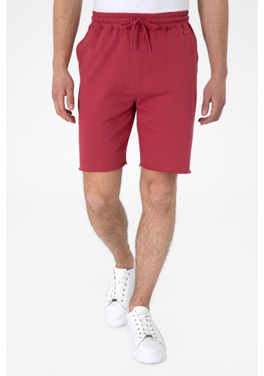 U.s. Polo Assn. Erkek Vişne Şort Örme 50307289-vr223 Vişne