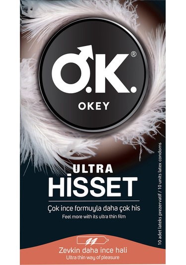 Okey Ultra Hisset Prezervatif 30'lu