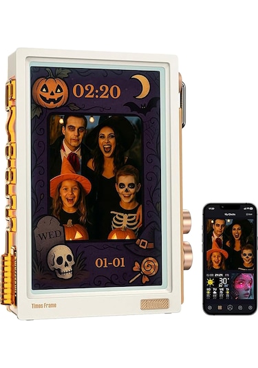 Divoom Times Frame 10.1 Akıllı Kişiselleştirilebilir Dijital Çerçeve, 64gb Beyaz