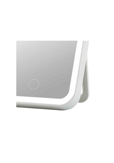 Homyl Yurtlar Yatak Odası Için Masaüstü Led Aynalar Usb Beyaz Beyaz