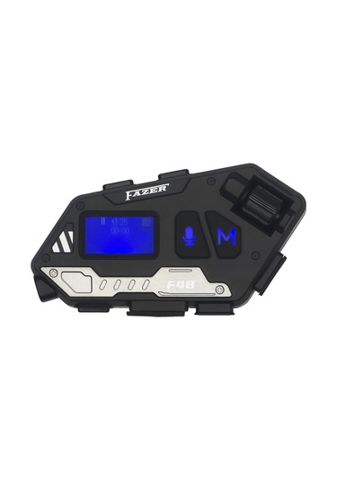 Motosiklet İntercom Seti Yeni Sürüm Bluetooth V5.4 Lcd Ekran Kask Kulaklığı