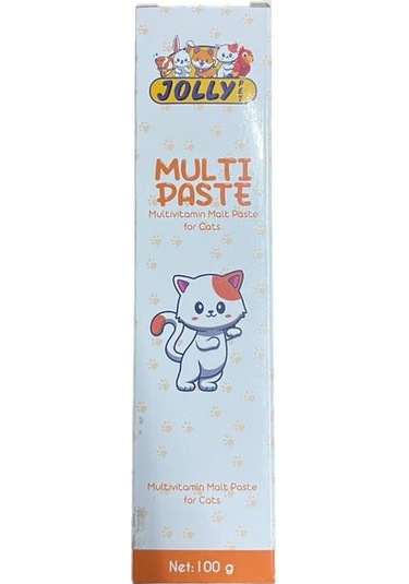 Jolly Multi Paste Kedi Multivitamin Malt Macunu 100 G