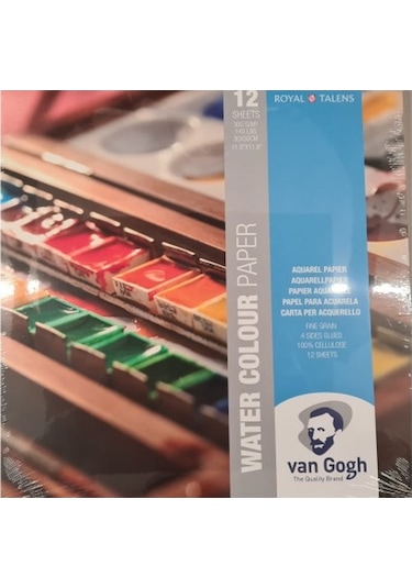 Van Gogh Sulu Boya Bloğu 300 Gr 30 X 30 Cm 12 Yaprak