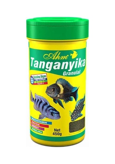 Ahm Tanganyika Green Granulat Balık Yemi 100 ML
