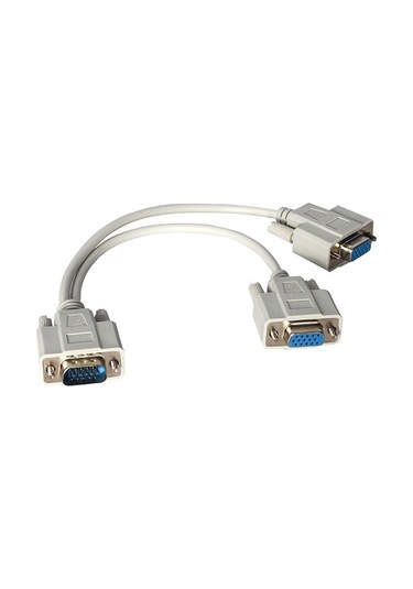 Platoon Pl-7275 1 X Vga Erkek - 2 X Vga Dişi 30 Cm Vga Çatal Kabl